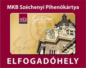 MKB Széchenyi Pihenőkártya elfogadóhely